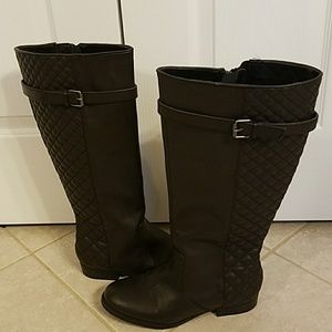 Lane Bryant black  boots size  8w U.I.G.C